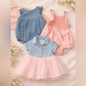 Baby B’gosh Bundle Baby Girl 0-3 Months Summer